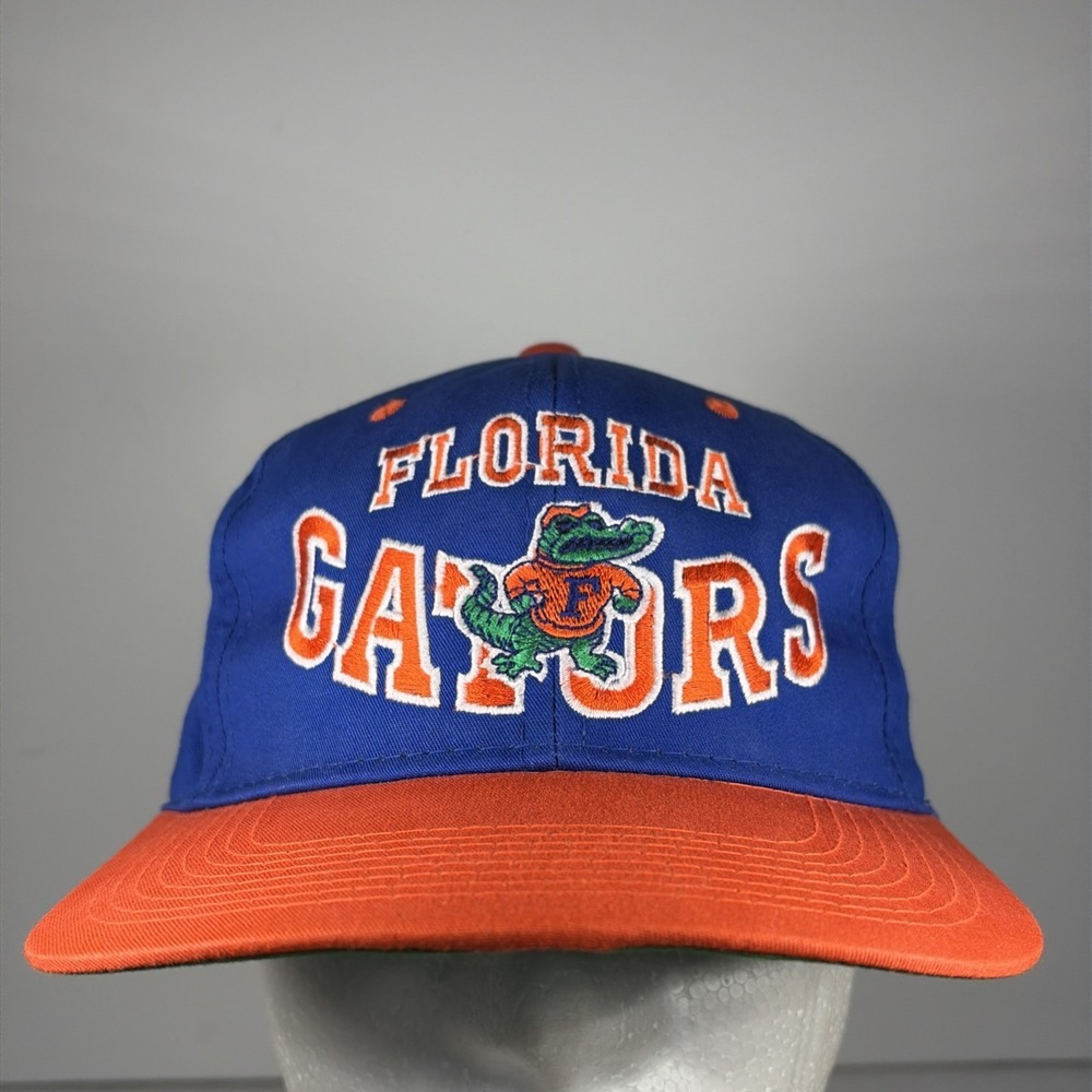 Vintage The G Cap Florida Gators Blue & Orange NCAA Snapback Hat